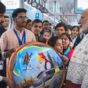 PM Modi takes ride on Namo Bharat train, interacts with school students | Video