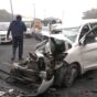 Delhi: Driver dies as two cars collides with each other at flyover near Bhikaji Cama Place | Video