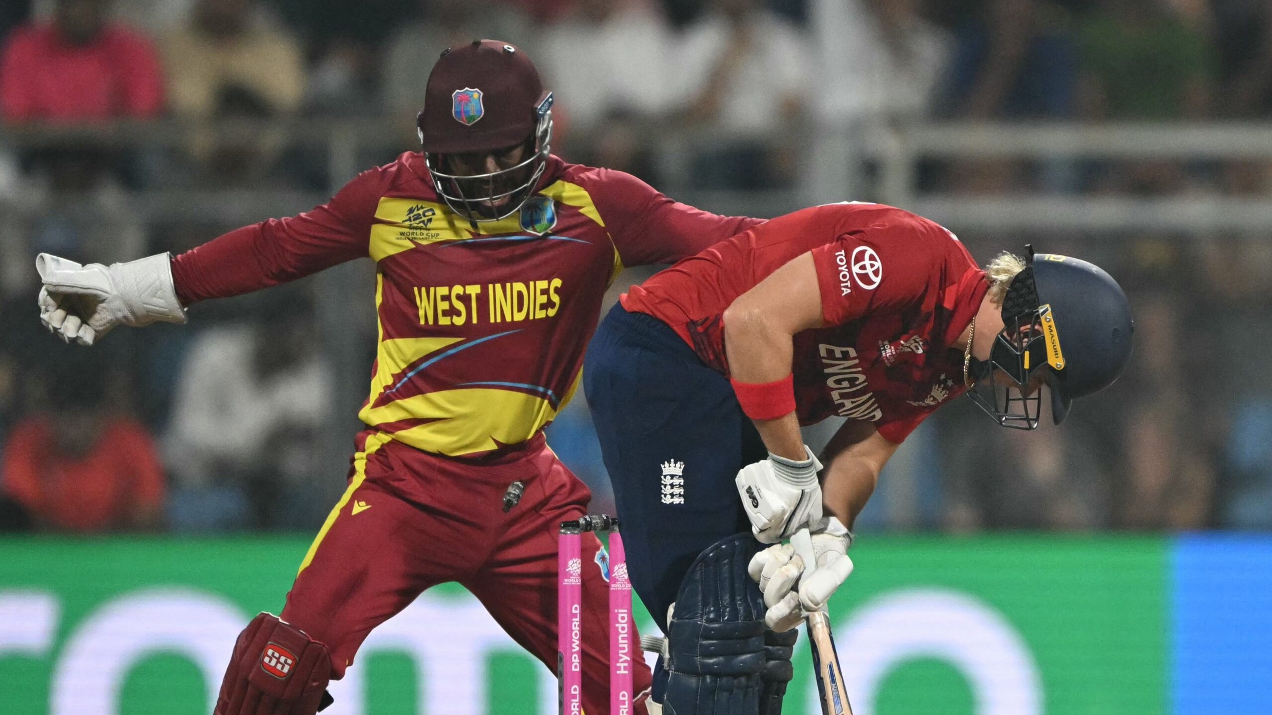 England spun out by West Indies at T20 World Cup