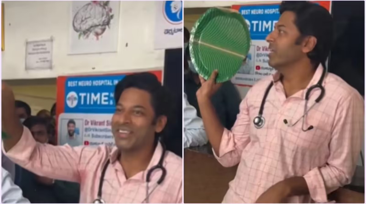 A video from vikrant singh thakur about paper plates
