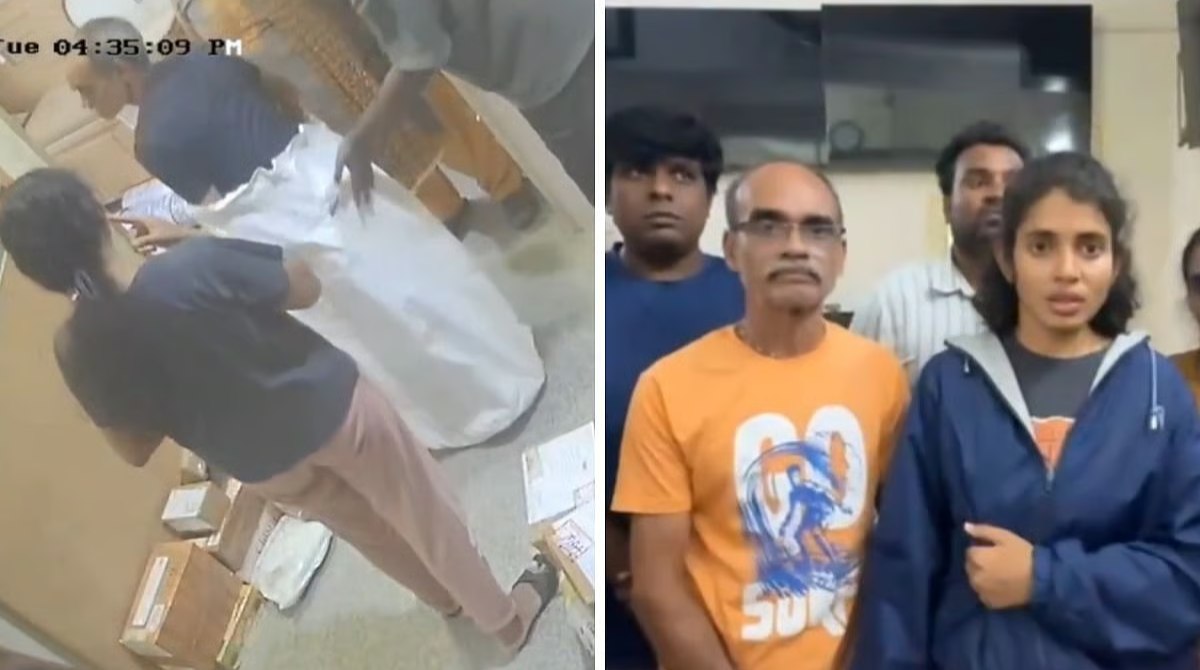Bengaluru Woman Tried To "Courier" Father In Sack For Reel. This Happened Next