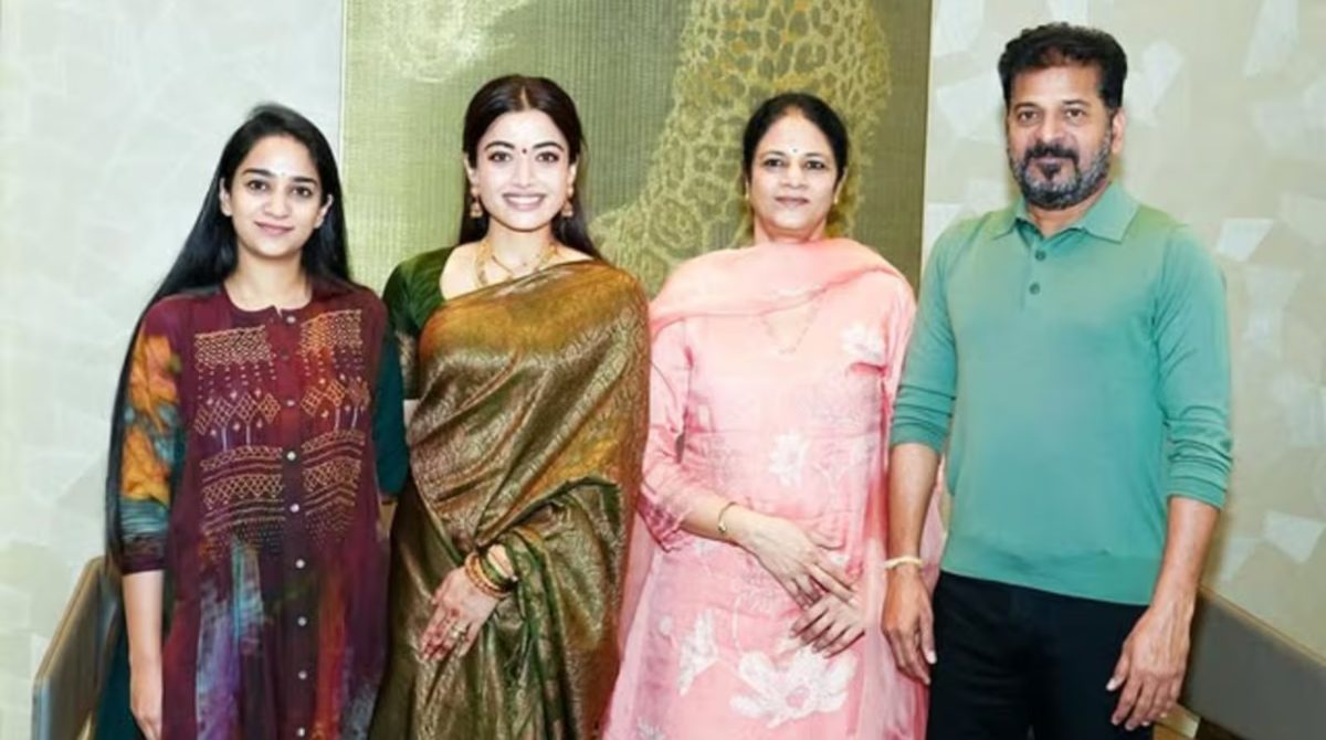 Rashmika Mandanna invites Telangana CM Revanth Reddy and family for wedding reception