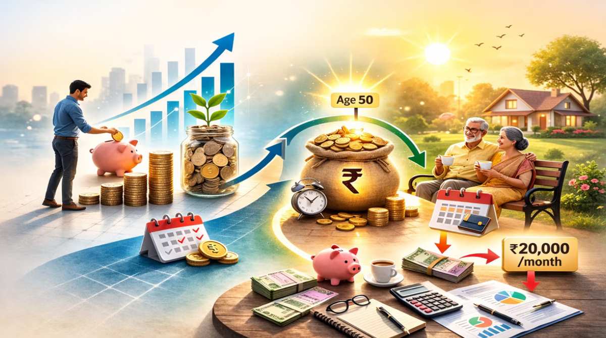 SIP, SIP Investment Plan, Mutual fund, Earning, rs 20000 a month after 50