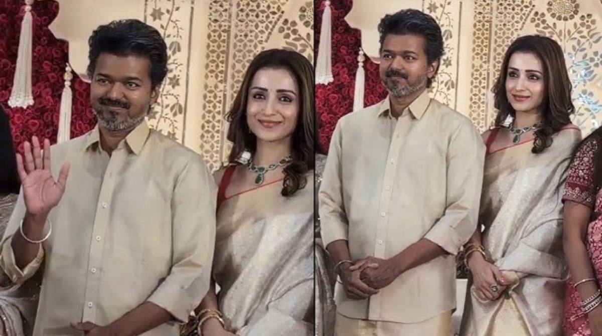 Vijay-Trisha viral wedding video surfaces amid Jana Nayagan actor’s divorce controversy