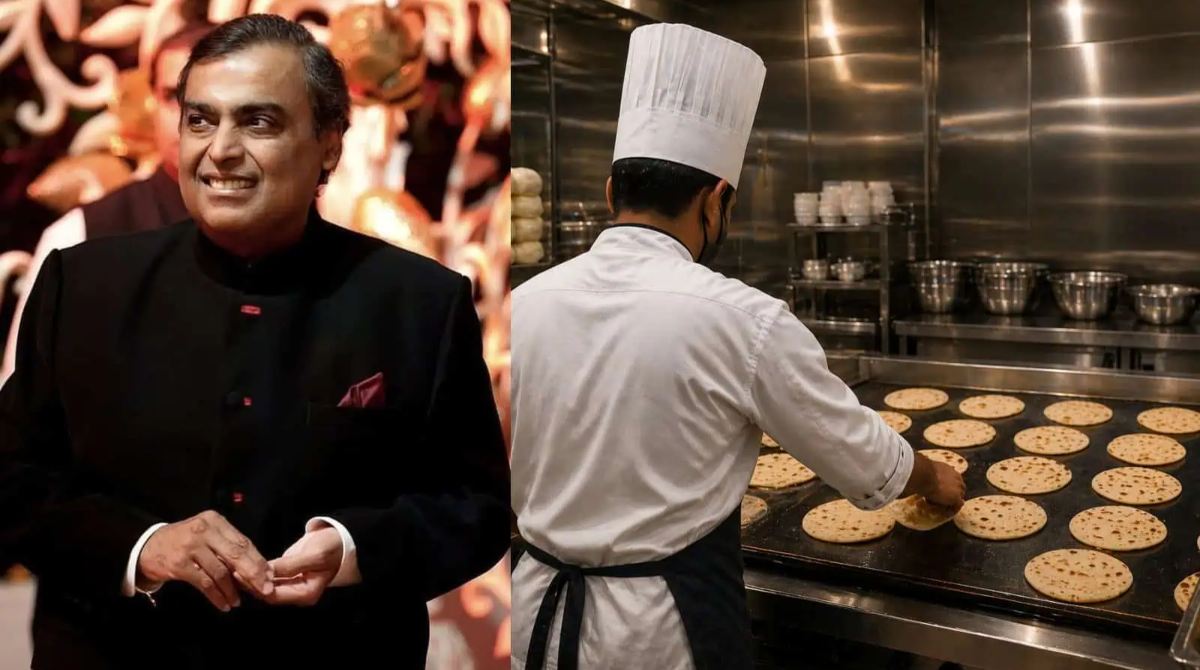 Ambani chef salary: Makes 4K rotis per Day, earns in lakhs