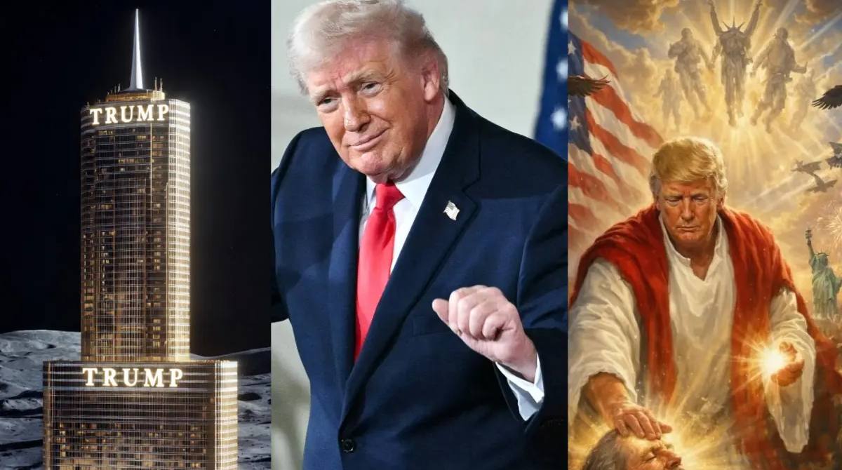Now, Trump wants a Trump Tower on Moon, shares AI image of golden building. How long will it take?