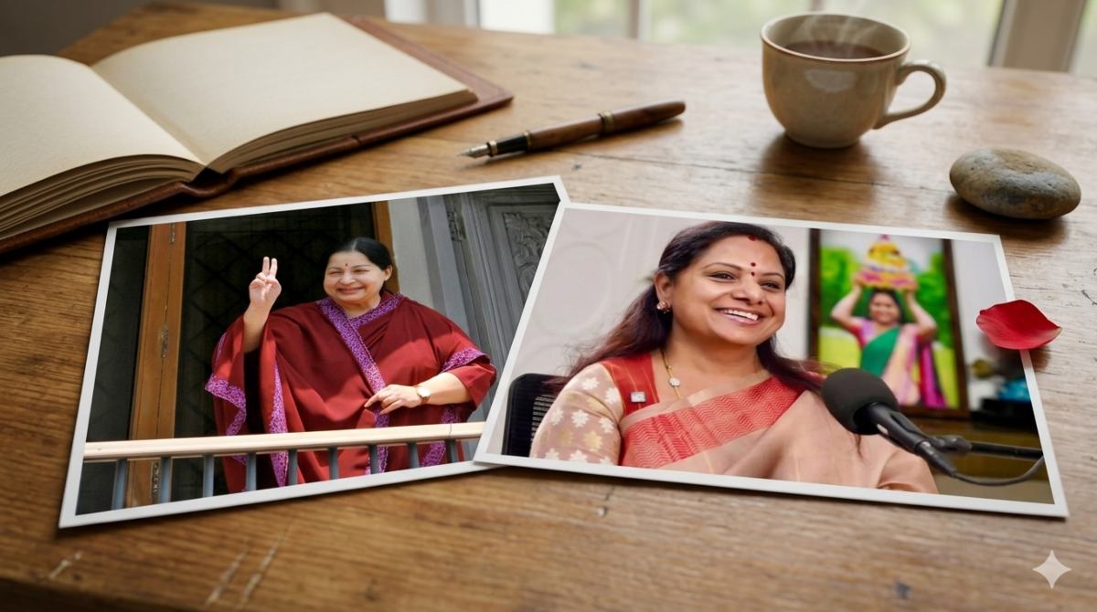 Will kalvakuntla kavitha Emerge as Telangana's Jayalalithaa_