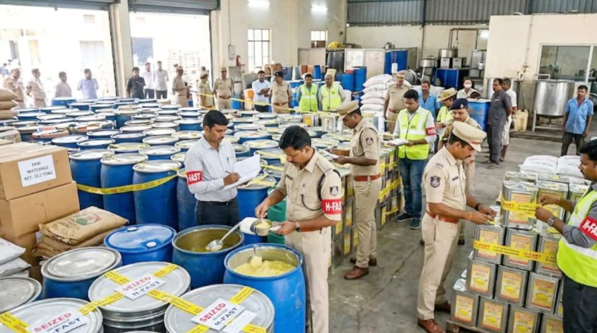 Fake Ghee Racket Busted in Hyderabad