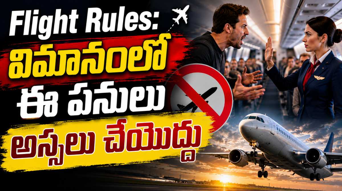 Flight Rules: Do These Things on a Plane and Face Immediate Action!