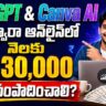 Make Money Online Using ChatGPT & Canva AI